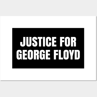 Justice for George Floyd, Black Lives Matter, Protest Posters and Art